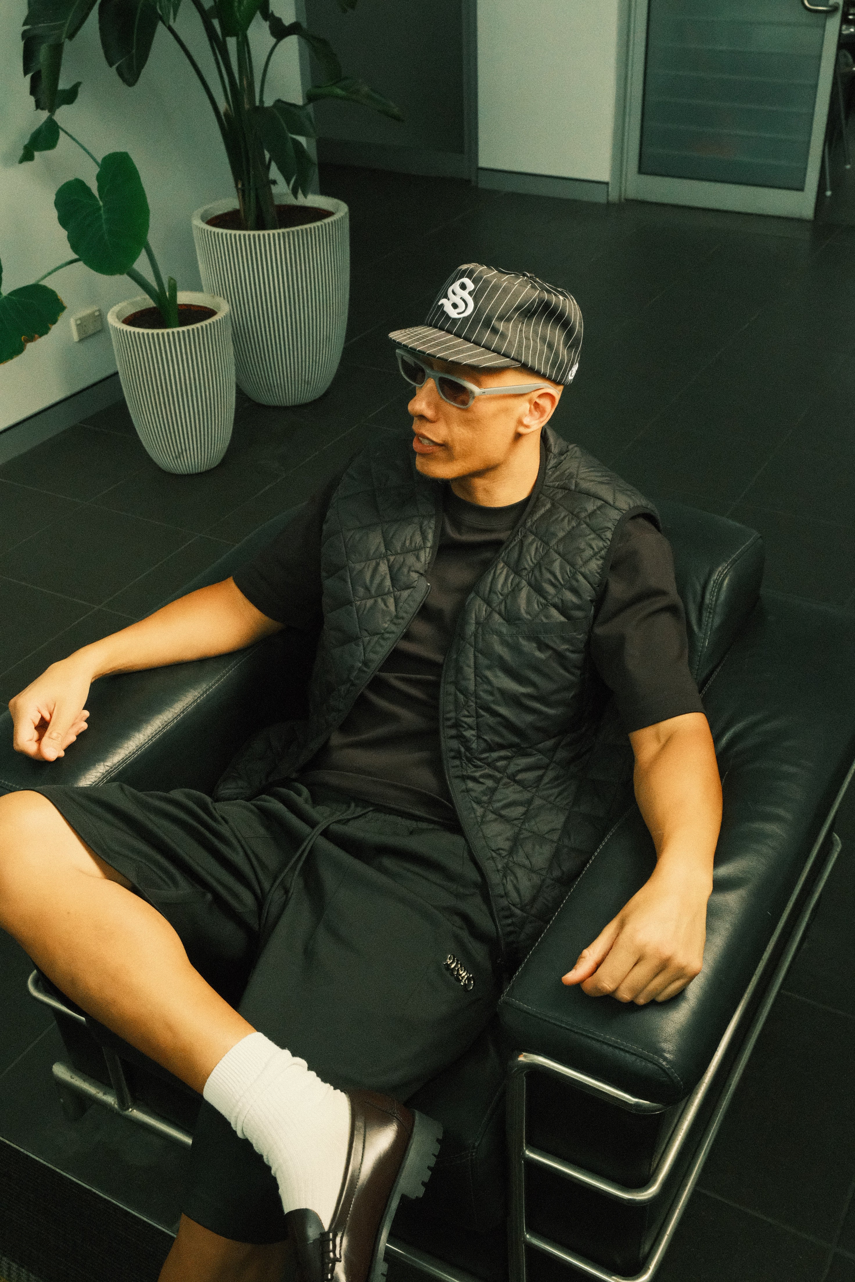 Major League Short Brim - Black
